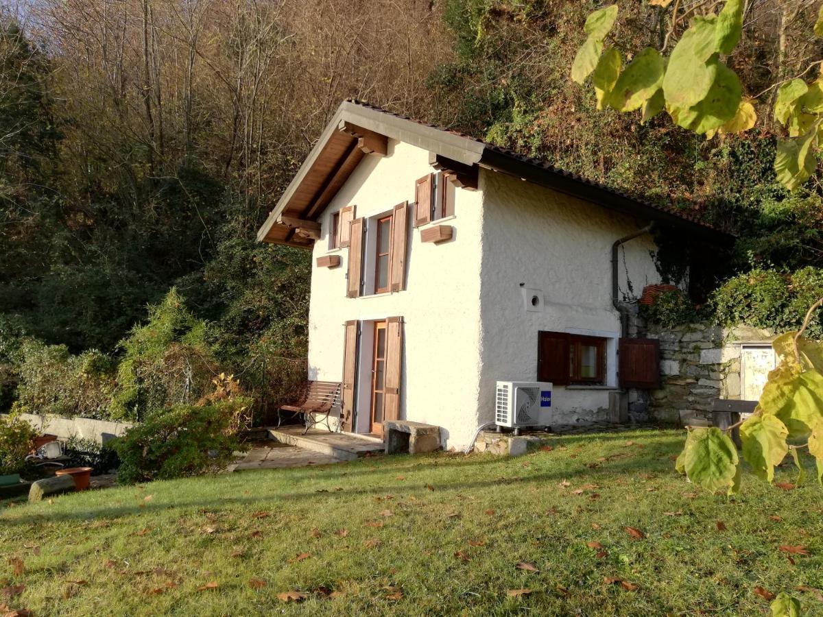 Romantica Casetta Nel Verde Con Vista Sul Lago Belgirate Kültér fotó